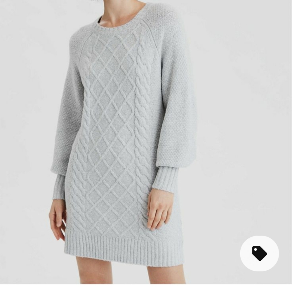 ❤️ American Eagle Cable Knit Sweater Dress BNWT